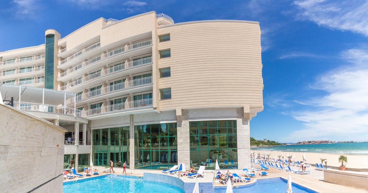 Bilyana Beach Hotel Nesebar Bagian luar foto