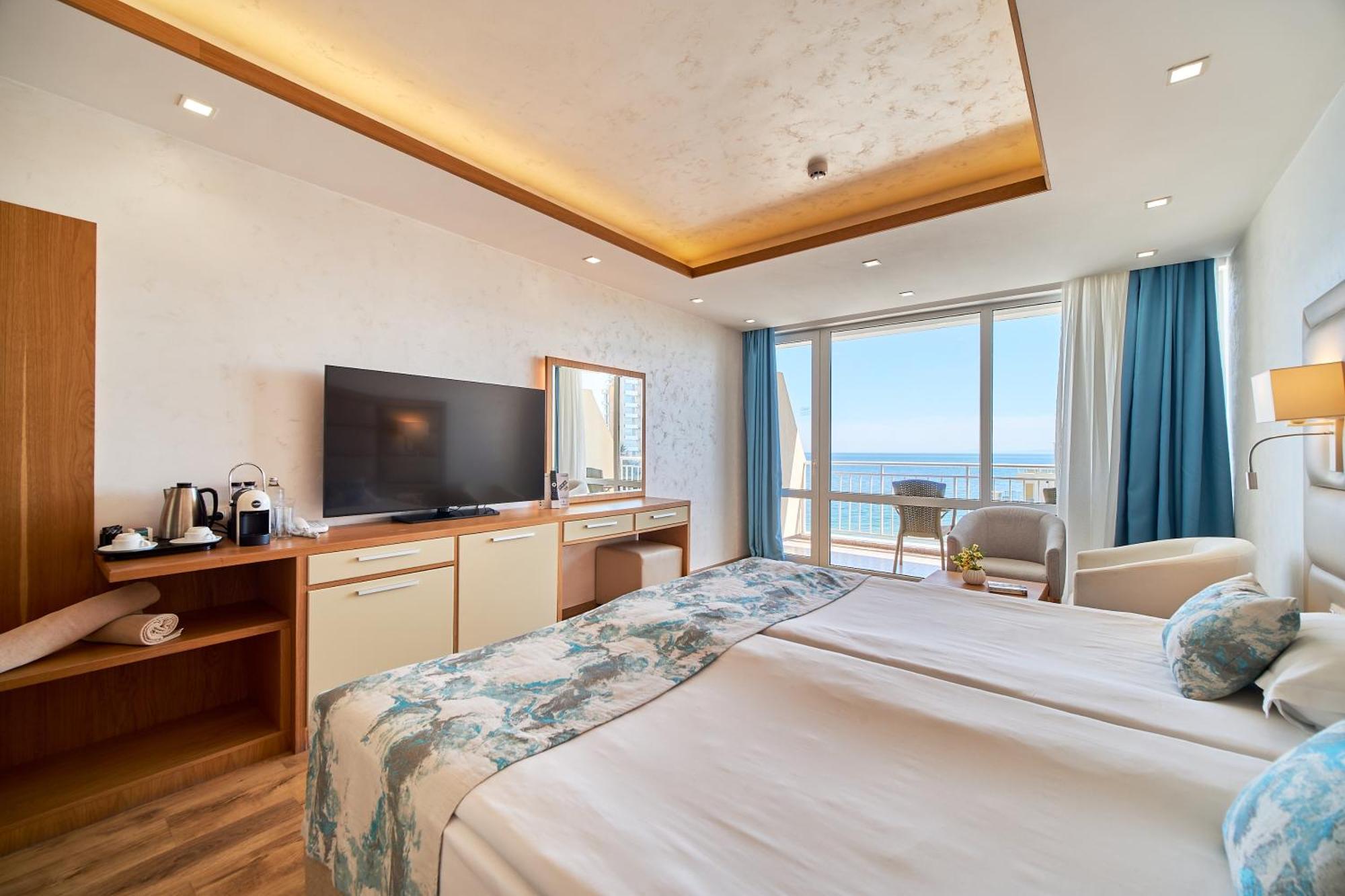 Bilyana Beach Hotel Nesebar Bagian luar foto