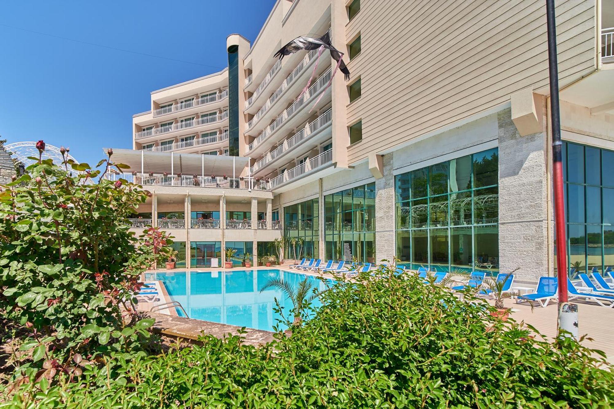 Bilyana Beach Hotel Nesebar Bagian luar foto